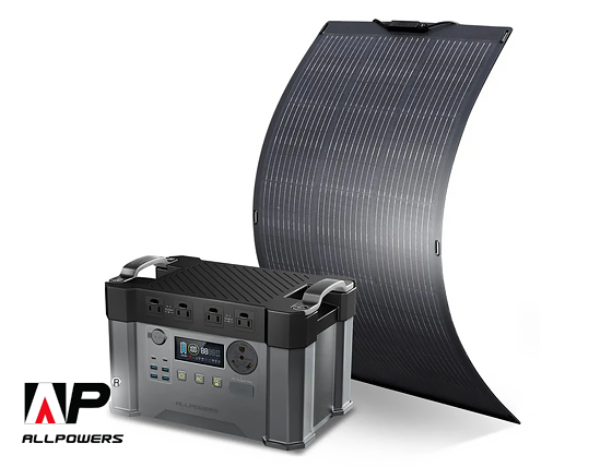 ALLPOWERS: S2000 Pro Solar Generator Kit 2400W Series